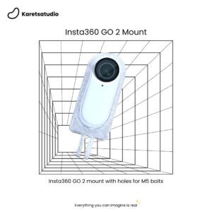 Mount for Insta360 GO 2/ GO 3