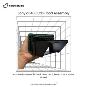 Sony a6400 LCD Hood Assembly